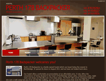 Tablet Screenshot of perth178backpacker.com.au